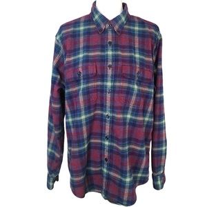 Abercrombie & Fitch Soft Brushed Flannel Shirt Size XL